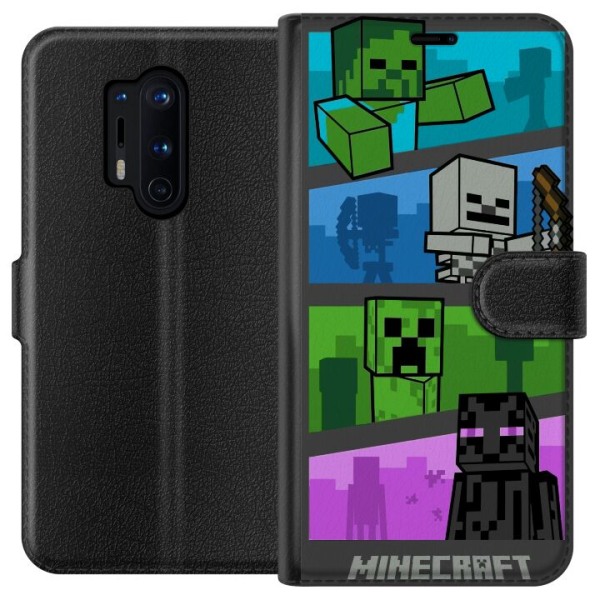 OnePlus 8 Pro Plånboksfodral Minecraft