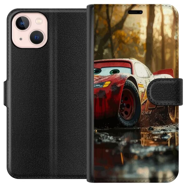 Kompatibelt Plånboksfodral till Apple iPhone 13 mini Cars