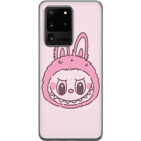 Samsung Galaxy S20 Ultra Genomskinligt Skal Labubu Zodiac Bunny Edition
