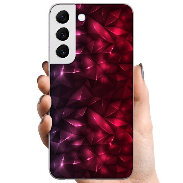Samsung Galaxy S22+ 5G TPU Matkapuhelimen kuori Kiusoittava Punainen