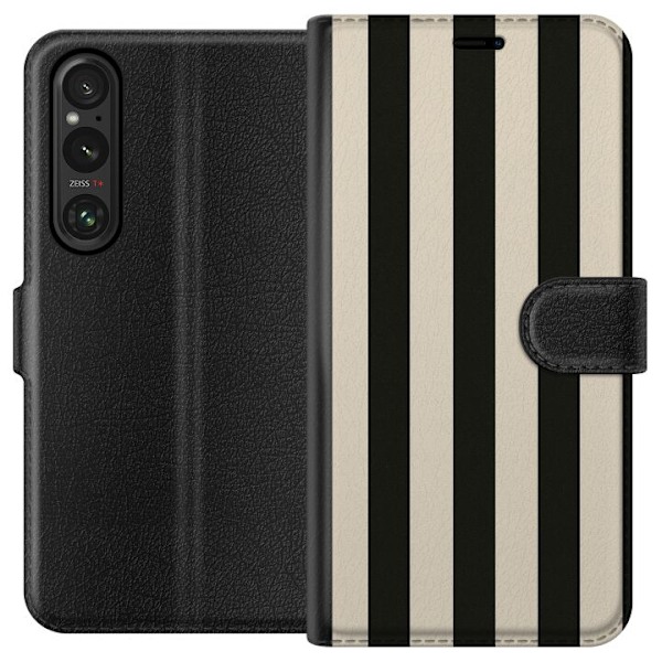 Sony Xperia 1 V Tegnebogsetui Linje Flow