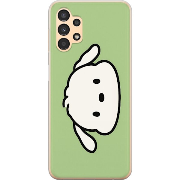Samsung Galaxy A13 Läpinäkyvä kuori Snoopy Flip