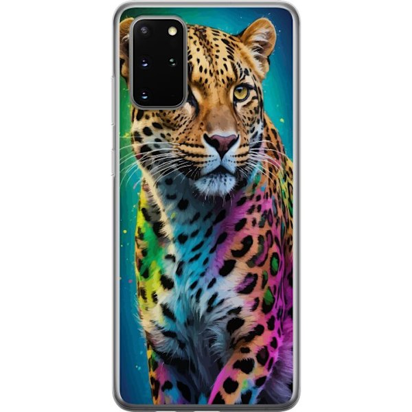 Samsung Galaxy S20+ Läpinäkyvä kuori Leopard