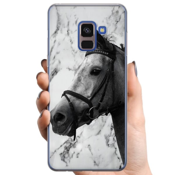 Samsung Galaxy A8 (2018) TPU Matkapuhelimen kuori Hevonen