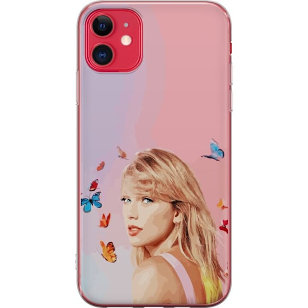 Apple iPhone 11 Genomskinligt Skal Taylor Swift Fjärillar