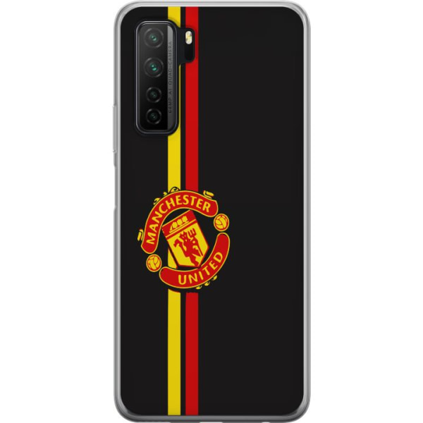 Huawei P40 lite 5G Gennemsigtig cover Manchester United F.C.