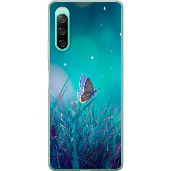 Sony Xperia 10 IV Genomskinligt Skal Magical Butterfly