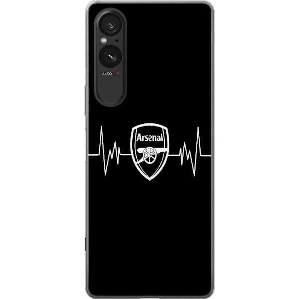 Sony Xperia 10 VI Läpinäkyvä kuori Arsenal