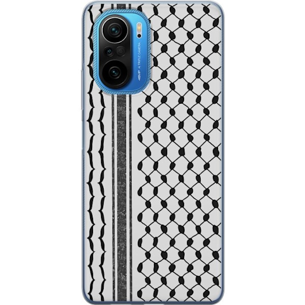 Xiaomi Poco F3 Läpinäkyvä kuori Palestiinalainen kuvio - pe