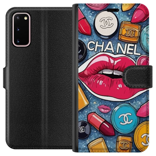 Samsung Galaxy S20 Lommeboketui Chanel Lips