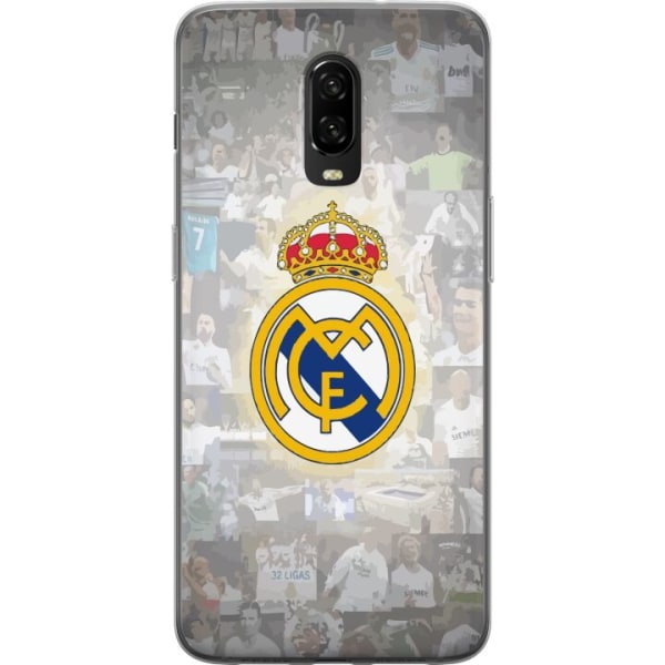 OnePlus 6T Gjennomsiktig deksel Real Madrid