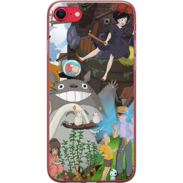 Apple iPhone 8 Läpinäkyvä kuori Studio Ghibli
