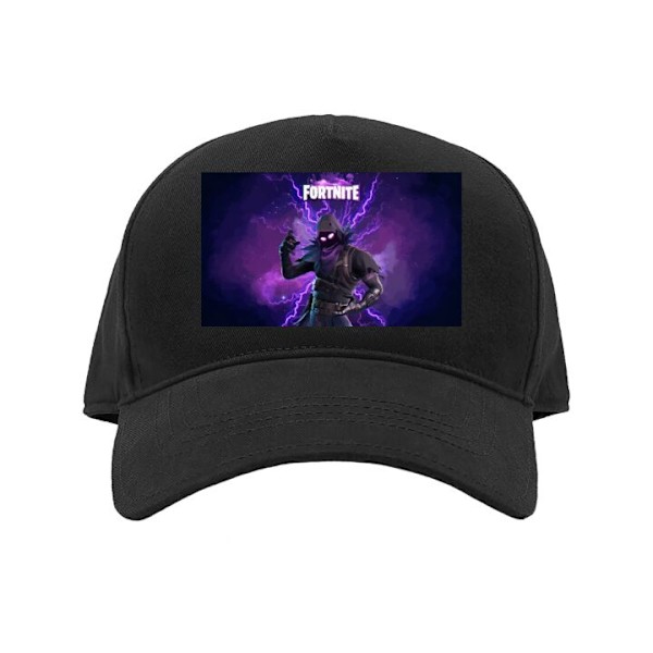 Keps för Vuxen | Klassisk Justerbar Keps Fortnite Raven – M svart Vuxen