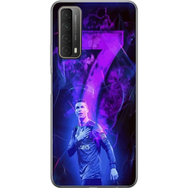 Huawei P smart 2021 Genomskinligt Skal Ronaldo 7 – Fotbollsl