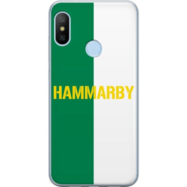 Xiaomi Mi A2 Lite Genomskinligt Skal Hammarby