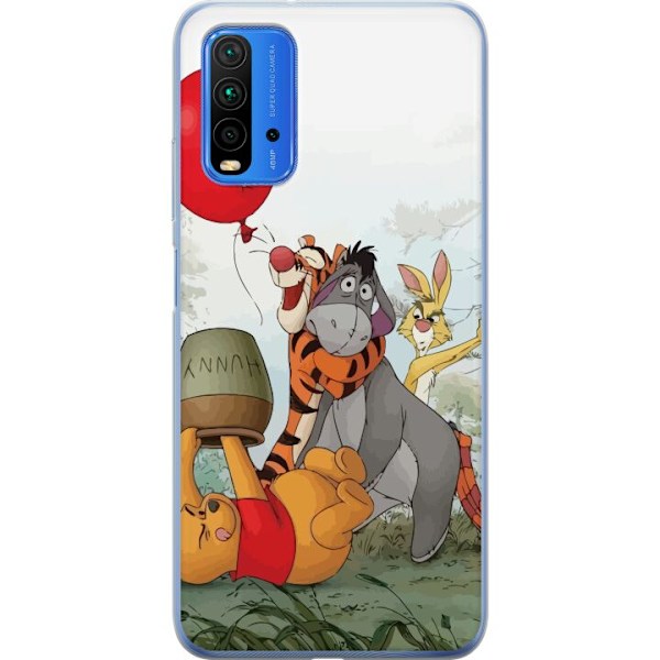 Xiaomi Redmi 9T Gennemsigtig cover Ole Brumm og Æsel