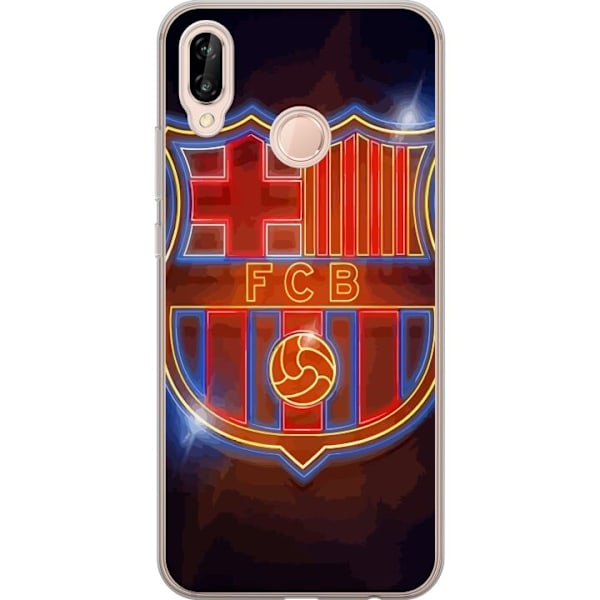 Huawei P20 lite Gennemsigtig cover FC Barcelona