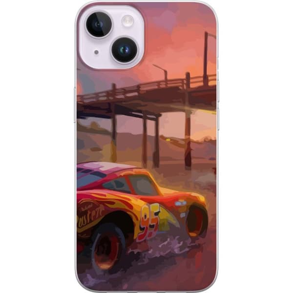 Kompatibelt Mobildeksel til Apple iPhone 14 Lynet McQueen