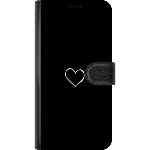 Kompatibelt Plånboksfodral till Apple iPhone 16 Hjärta
