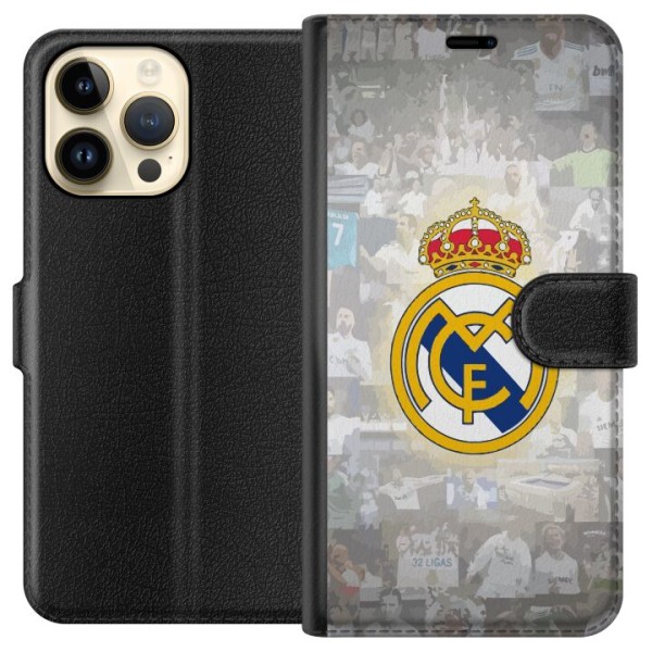 Apple iPhone 14 Pro Max Plånboksfodral Real Madrid