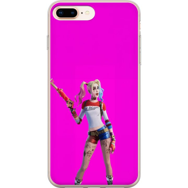 Apple iPhone 7 Plus Gennemsigtig cover Fortnite - Harley Quinn