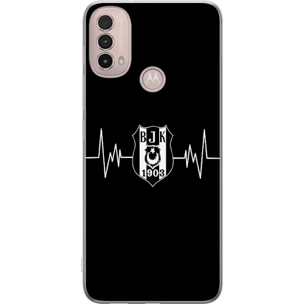 Motorola Moto E40 Gennemsigtig cover Beşiktaş J.K.