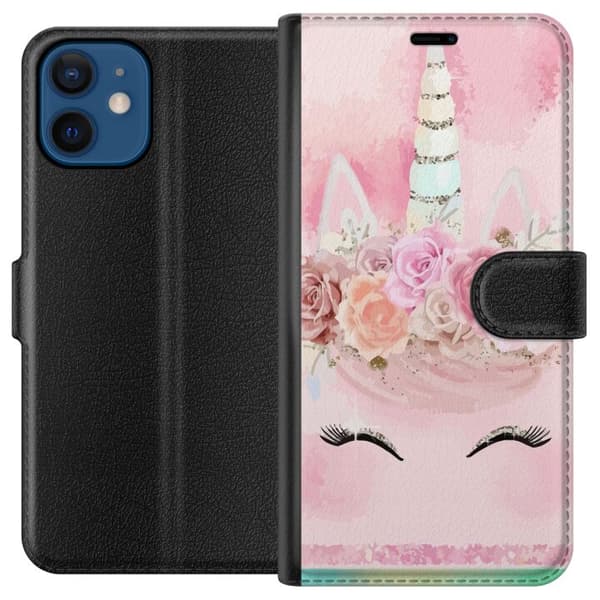 Kompatibelt Plånboksfodral till Apple iPhone 12 mini Unicorn