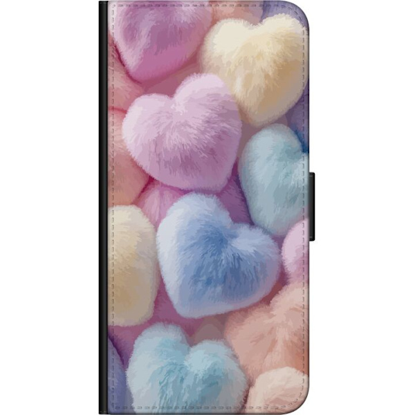 Huawei P40 Plånboksfodral Hjärtan Kärlek Grafisk Design Romantiskt Motiv Populärt Symbol Grafiskt Mönster Dekoration