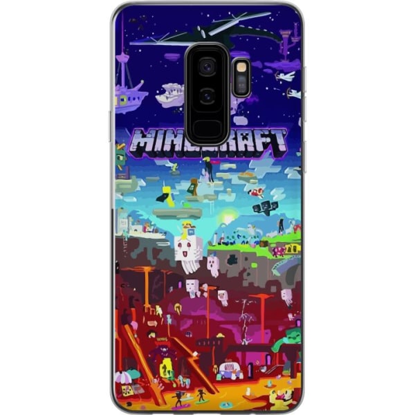 Samsung Galaxy S9+ Gennemsigtig cover MineCraft