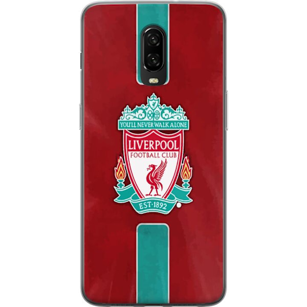 OnePlus 6T Läpinäkyvä kuori Liverpool FC - Klassinen jalkap