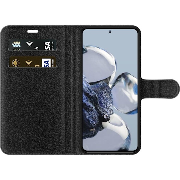 Xiaomi 12T Lommeboketui Romantiske blomster