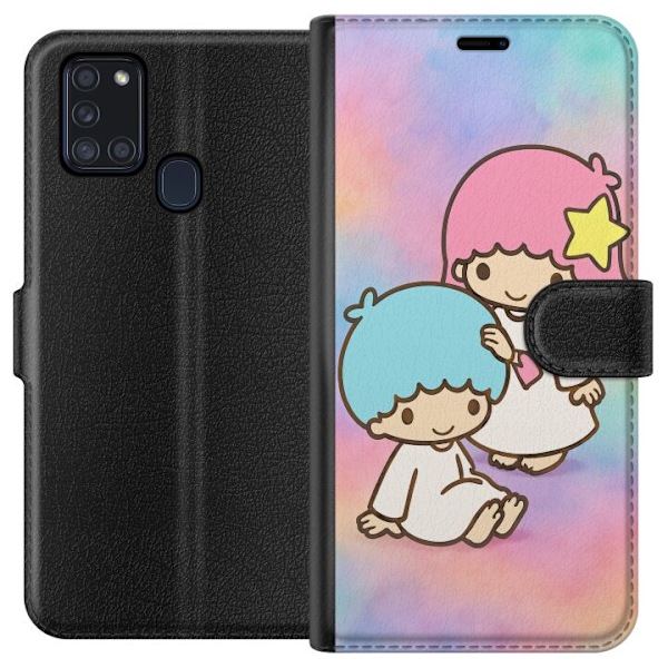 Samsung Galaxy A21s Plånboksfodral Kawaii Sanrio Kiki Lola Li