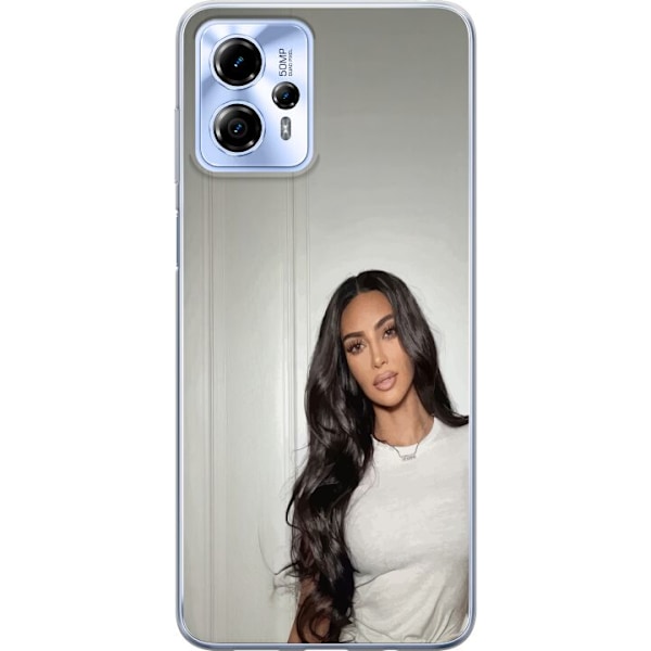 Motorola Moto G13 Gennemsigtig cover Kim Kardashian – Iconic