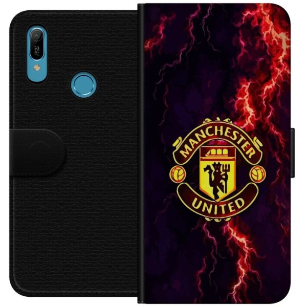 Huawei Y6 (2019) Plånboksfodral Manchester United