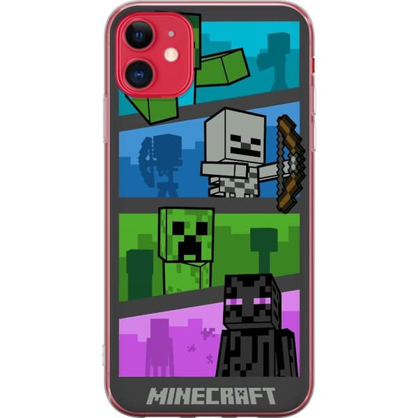 Yhteensopiva Puhelinkuori Apple iPhone 11 Minecraft