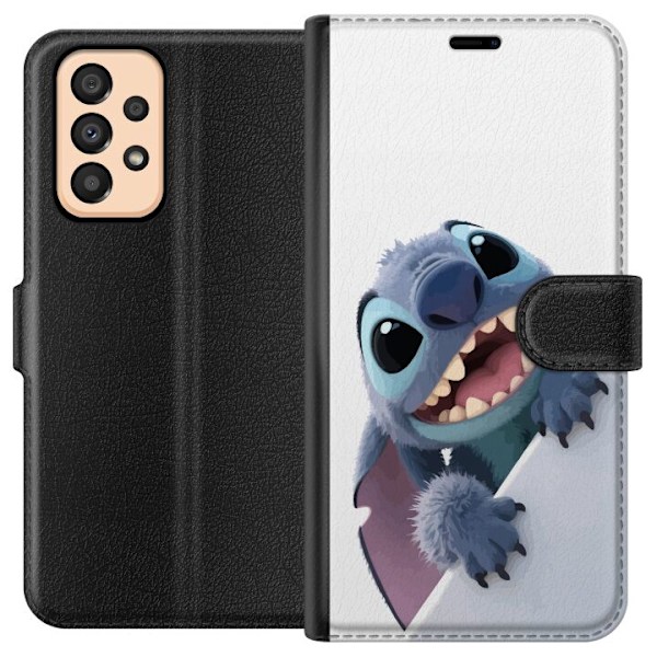 Samsung Galaxy A33 5G Lompakkokotelo Iloinen Ommel