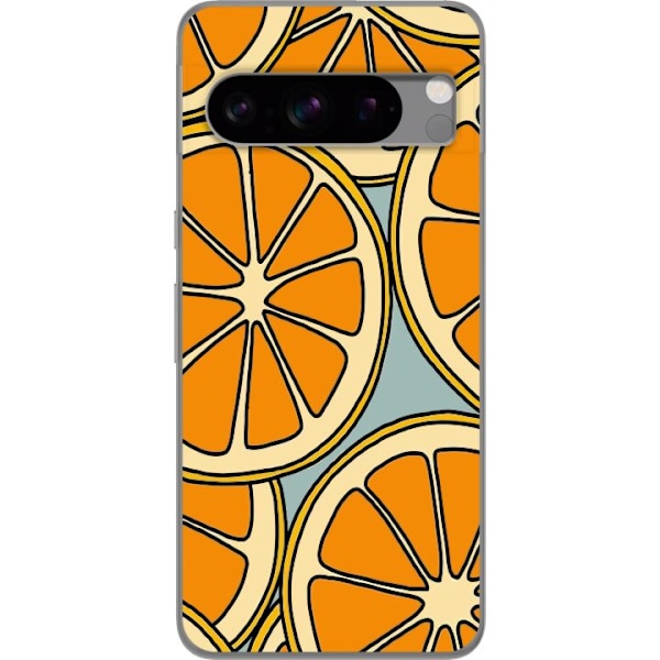 Google Pixel 8 Pro Gennemsigtig cover Citroner