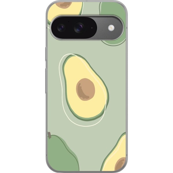 Google Pixel 9 Gennemsigtig cover Avocado