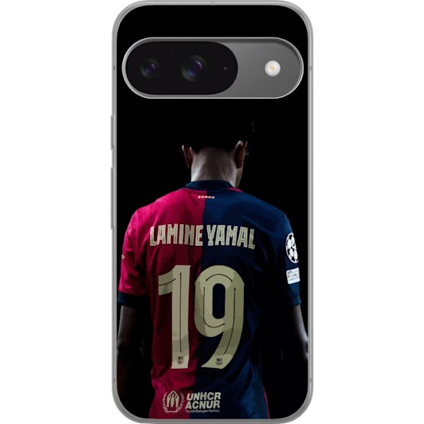 Google Pixel 9 Pro Läpinäkyvä kuori Lamine Yamal
