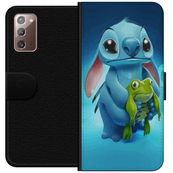 Samsung Galaxy Note20 Lommeboketui Stitch og frosken