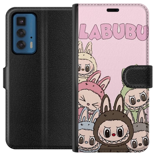 Motorola Edge 20 Pro Lompakkokotelo Labubu Classics