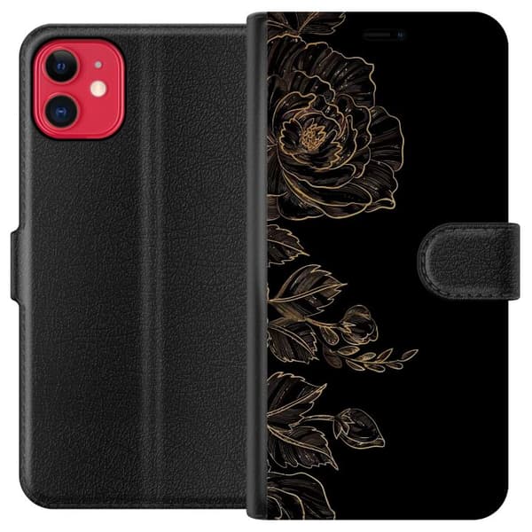 Yhteensopiva Lompakkokotelo Apple iPhone 11 Kukat