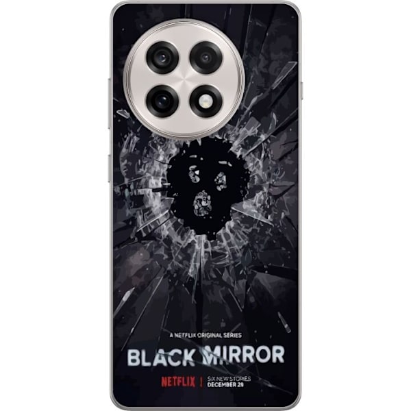 OnePlus 13R Läpinäkyvä kuori Black Mirror Sci-Fi Netflix -s