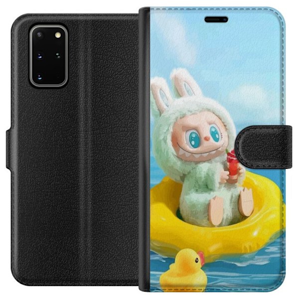 Samsung Galaxy S20+ Lompakkokotelo Labubu Macaron-sarja