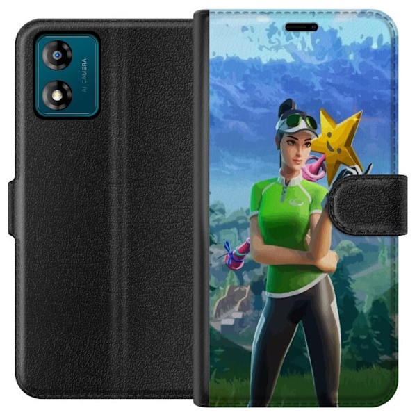 Motorola Moto E13 Tegnebogsetui Fortnite