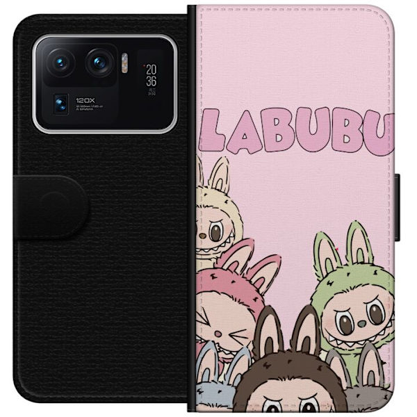 Xiaomi Mi 11 Ultra Tegnebogsetui Labubu Pop Mart Karakterer Figurer Samlerobjekt Populær Figursærie Design Pop Mart Leksakskunst Motiv