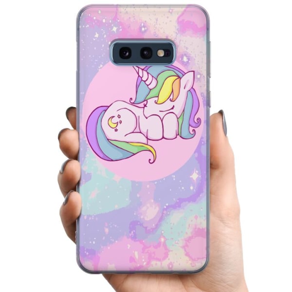 Samsung Galaxy S10e TPU Mobilcover Unicorn