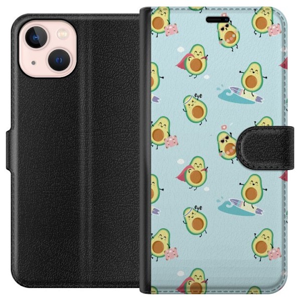 Apple iPhone 13 mini Plånboksfodral Avocado
