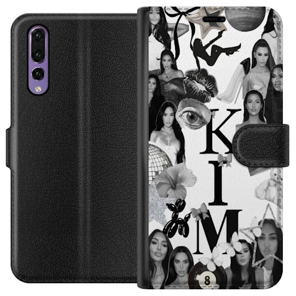 Huawei P20 Pro Tegnebogsetui Kim Kardashian – Aesthetic Look 2025