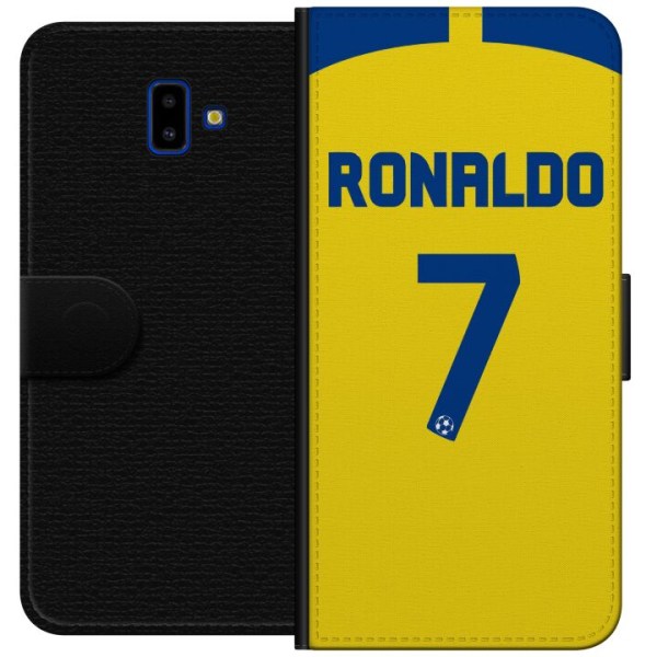 Samsung Galaxy J6+ Lompakkokotelo Ronaldo
